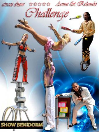 Anna y Rolando - Circus Show | Show Benidorm: música y espectaculos